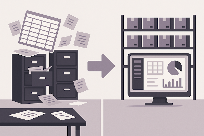 5 Signs Your Business Has Outgrown Spreadsheets for Inventory Management